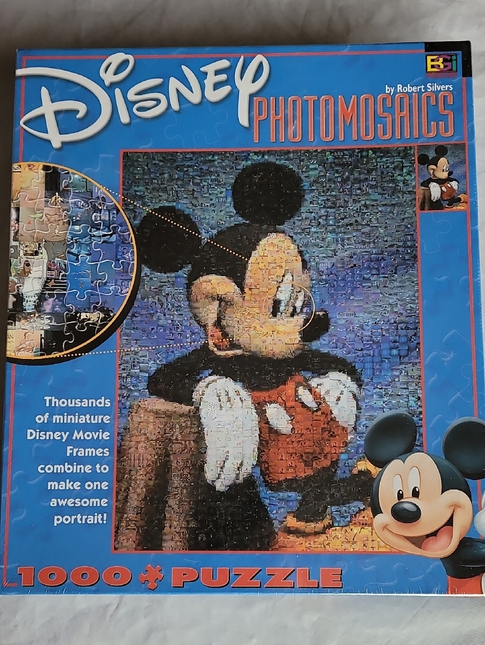 New/Sealed Disney Mickey Mouse Photomosaic Puzzle